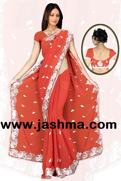 Manufacturers Exporters and Wholesale Suppliers of embroidered saree Surat Gujarat